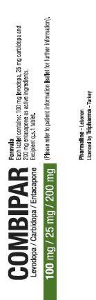 Combipar 100/25/200mg